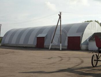 Ремонт ангара в Чернігівській області