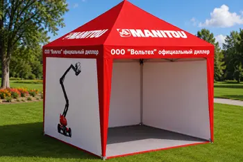 Палатка 3м на 3м со стенами