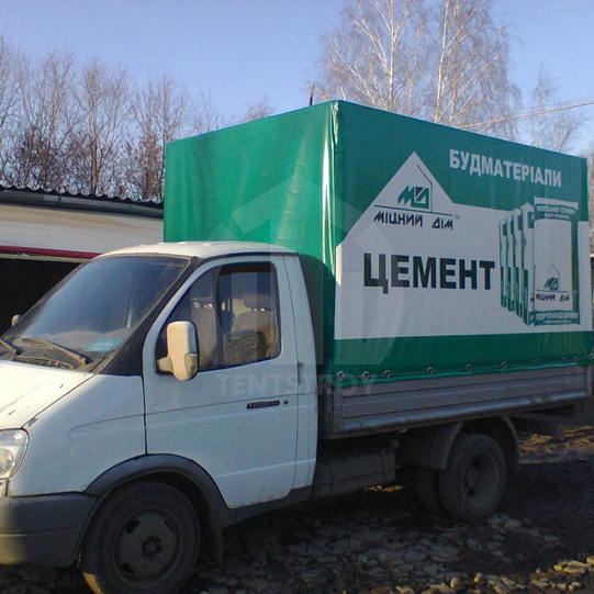 Тент ПВХ на Газель борт 3,16 м
